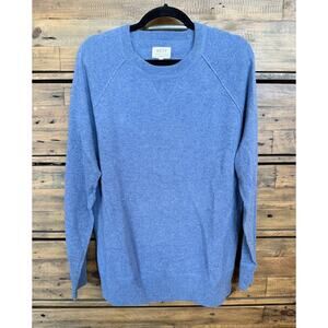 AE77 Sweater Women's Large Cashmere Crewneck Soft Luxury New American Eagle